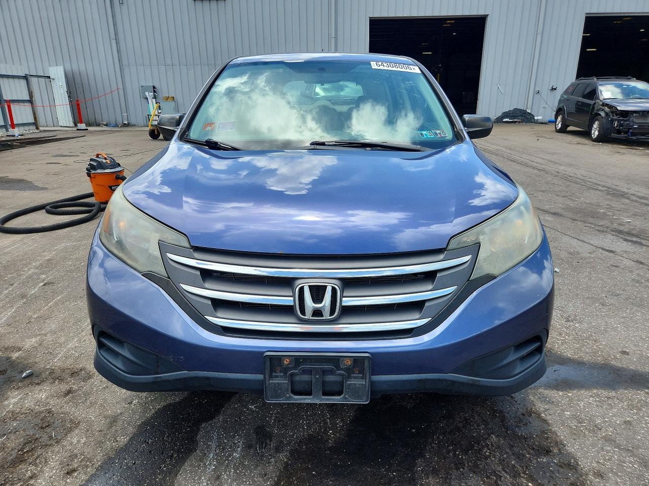2014 Honda Cr-v Lx Blue vin: 2HKRM4H33EH661095
