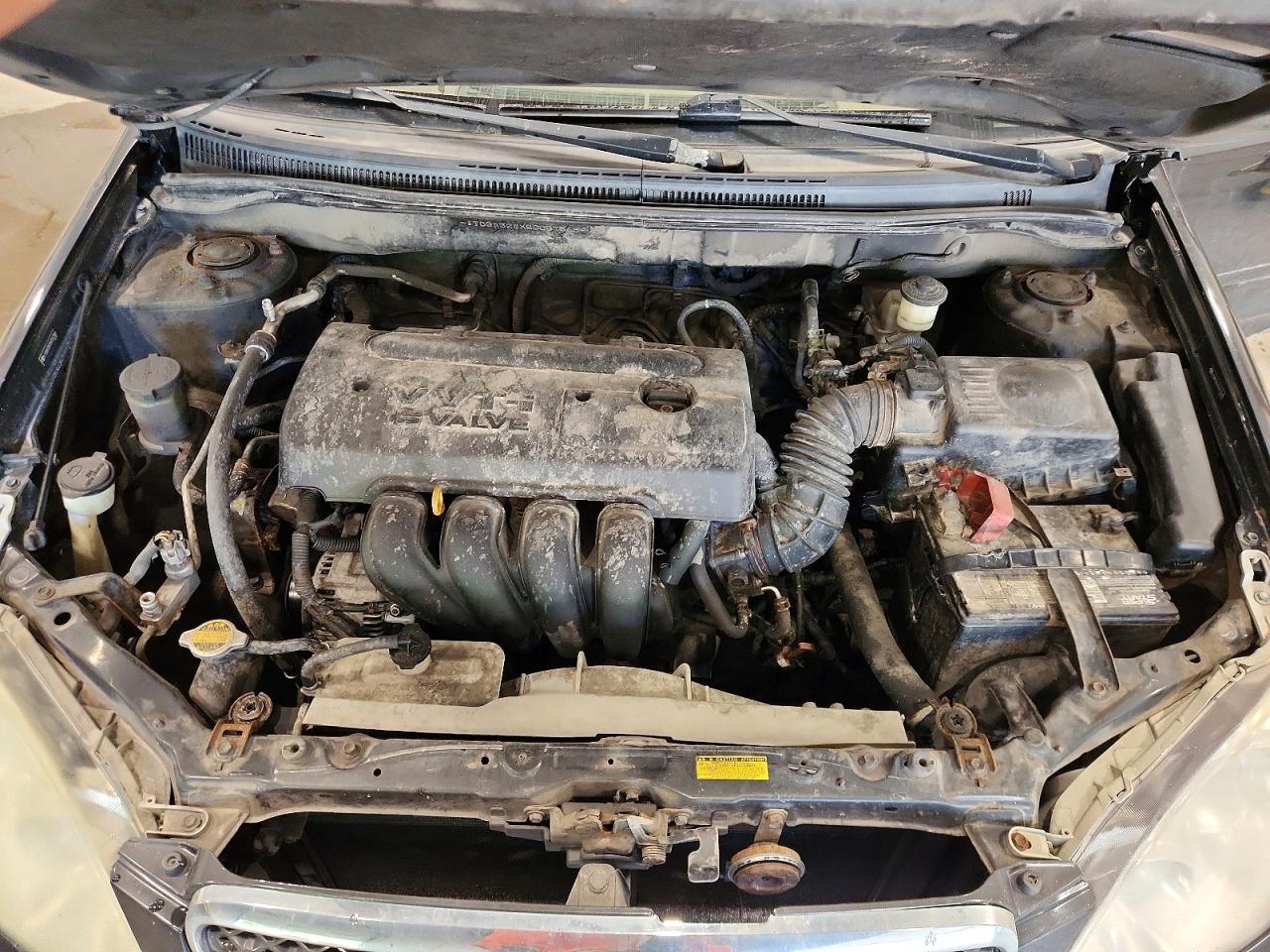 2005 Toyota Corolla Le Black vin: JTDBR32EX50057368