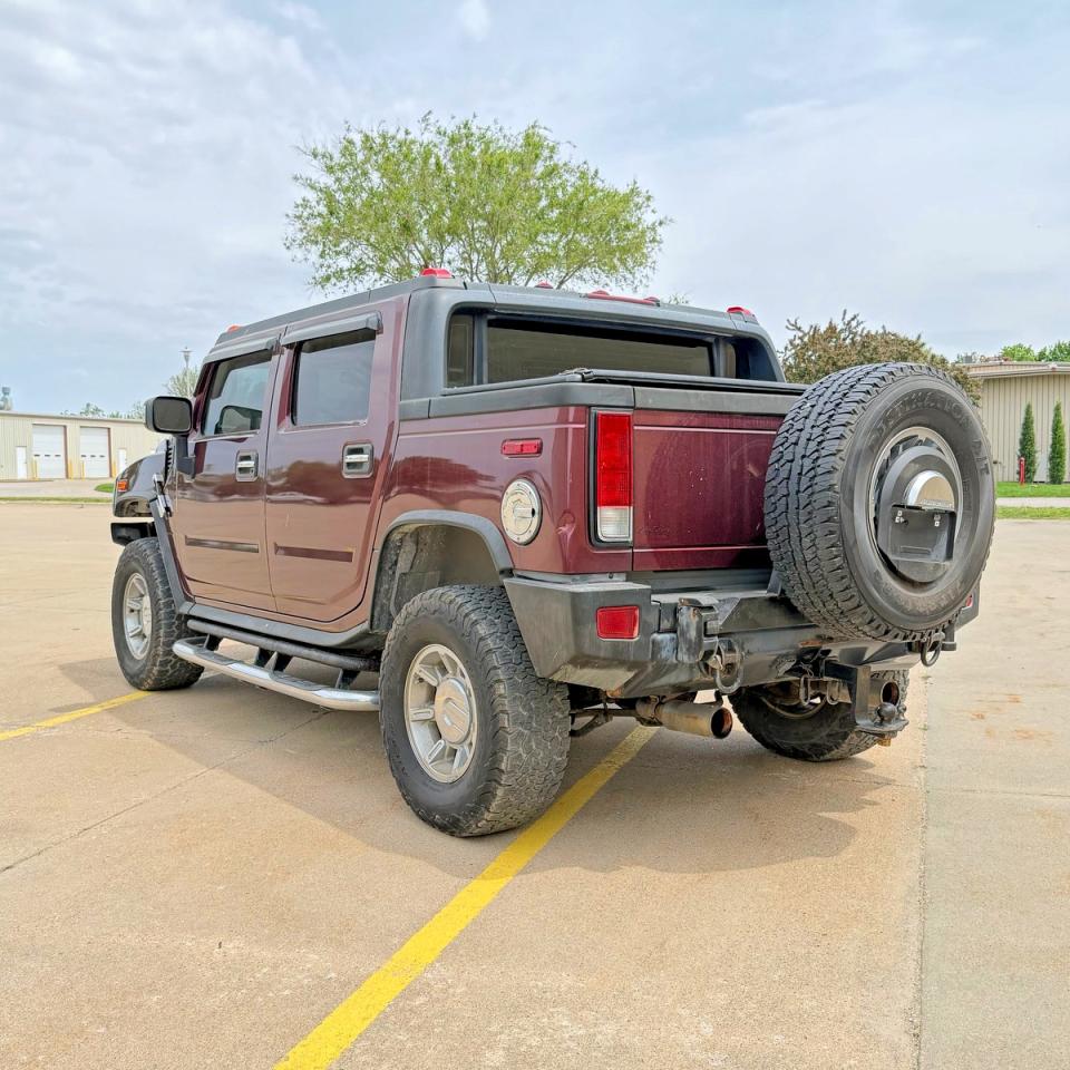 2006 Hummer H2 Sut Maroon vin: 5GRGN22U46H122381