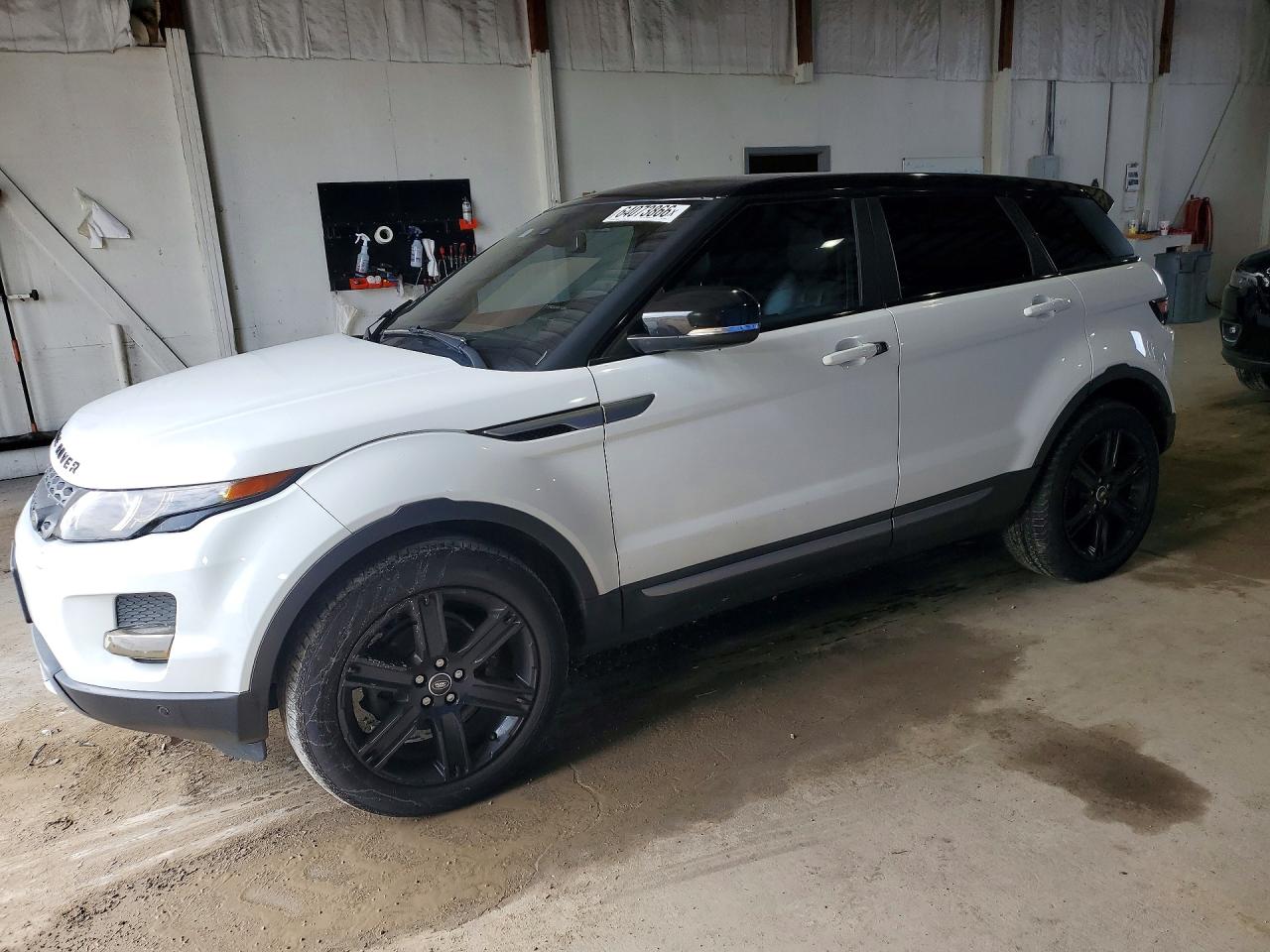 2013 Land Rover Range Rover Evoque Pure Plus White vin: SALVP2BG2DH845620