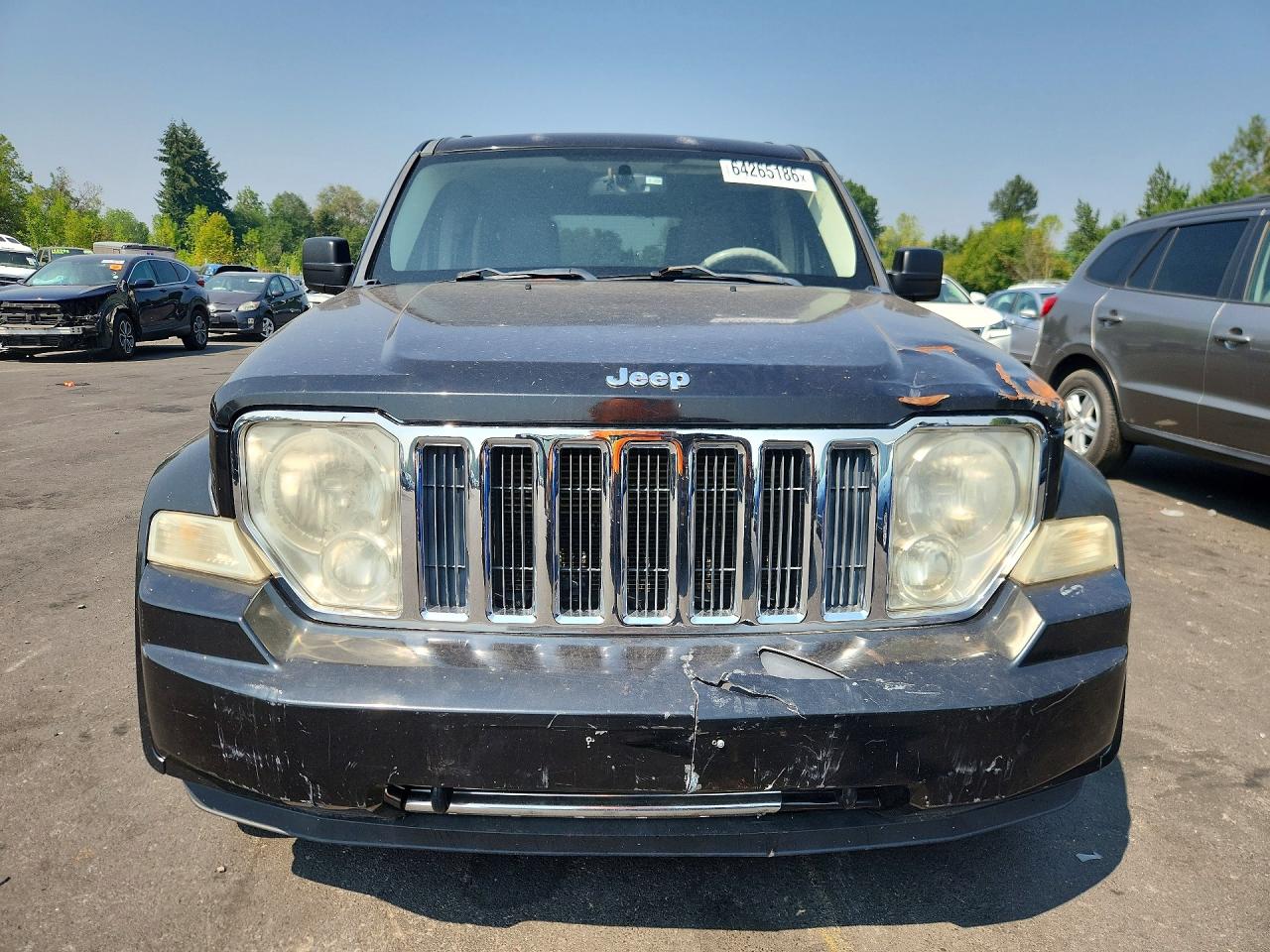 2008 Jeep Liberty Limited Black vin: 1J8GN58K88W214285