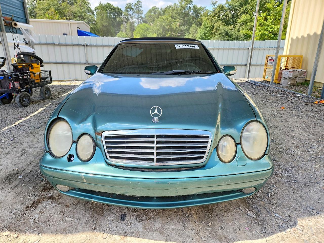 2002 Mercedes-benz Clk 320 Green vin: WDBLK65G22T116266