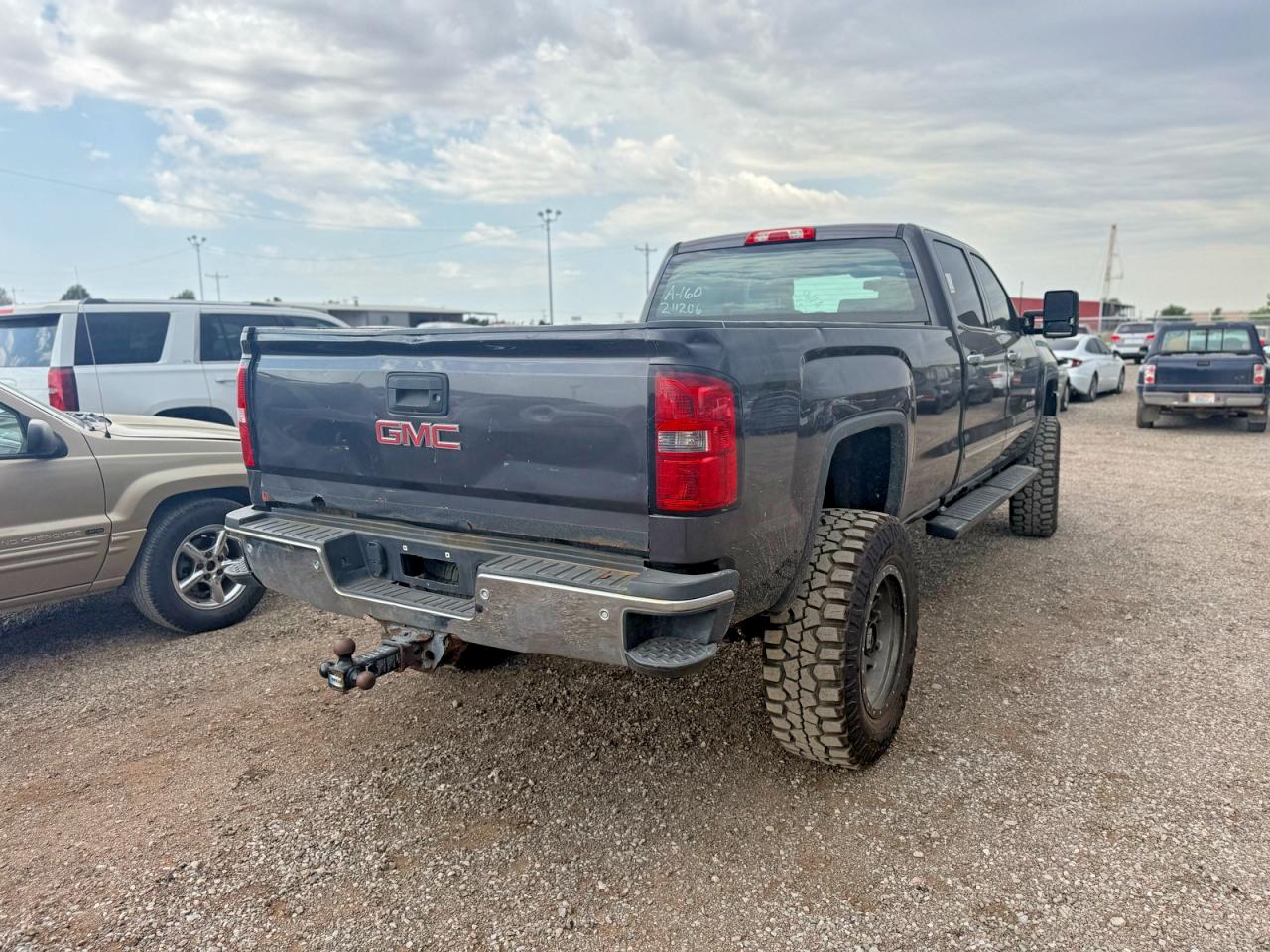 2015 Gmc Sierra K2500 Slt Gray vin: 1GT12ZE87FF164417