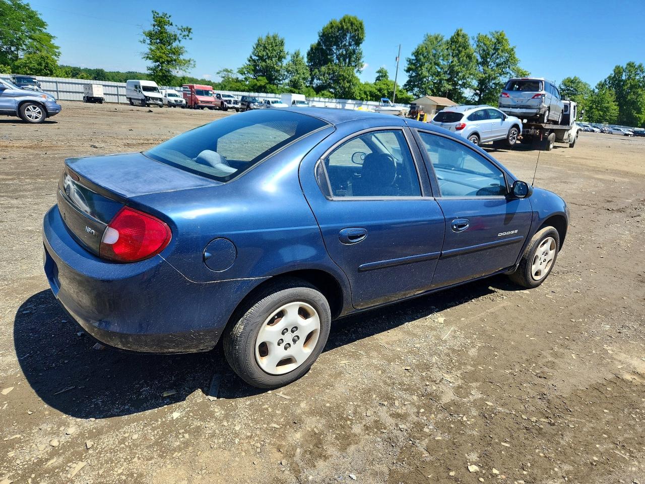 2000 Dodge Neon Base Blue vin: 1B3ES46C7YD713248