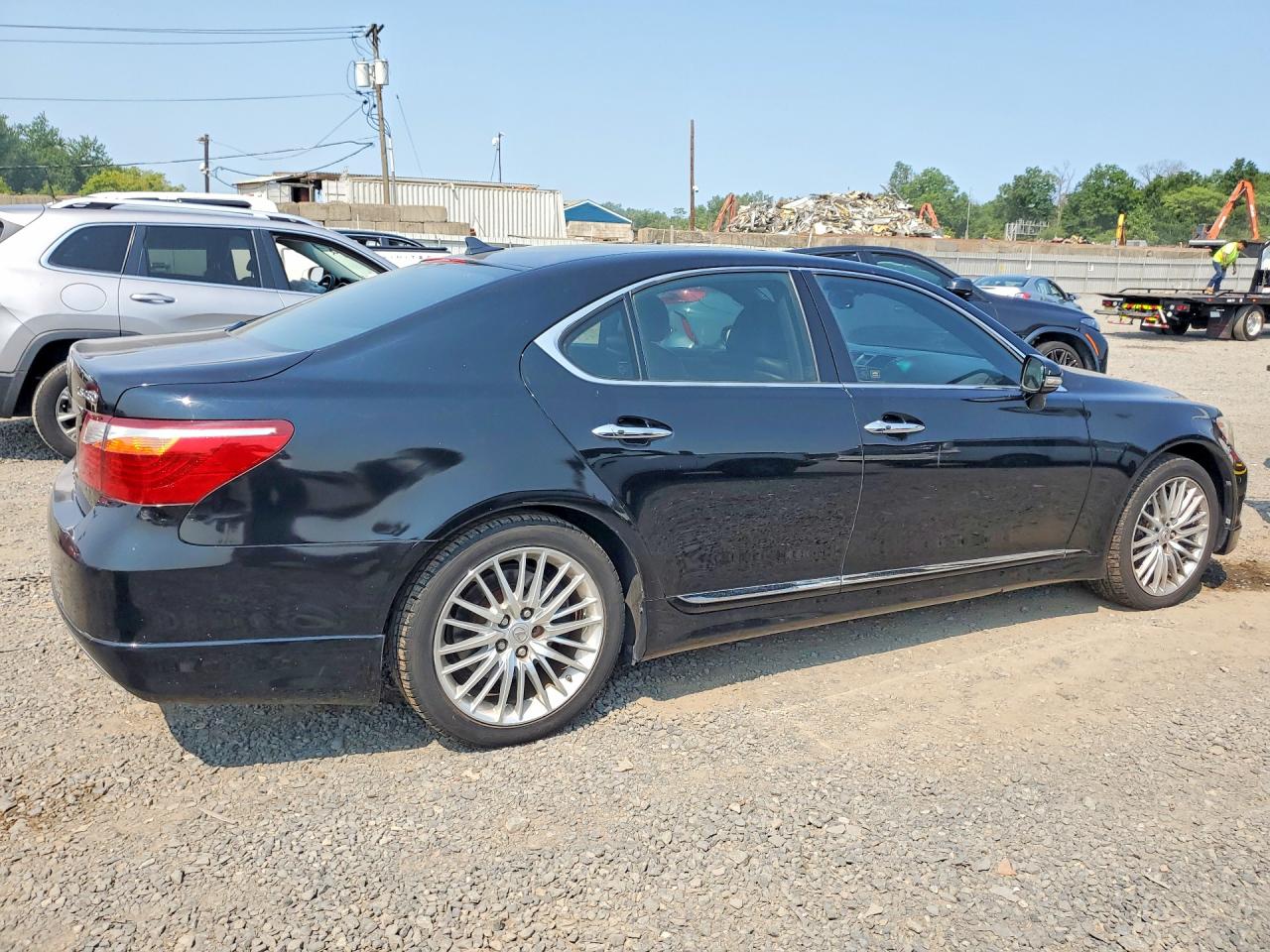 2012 Lexus Ls 460 Черный vin: JTHBL5EF7C5109815