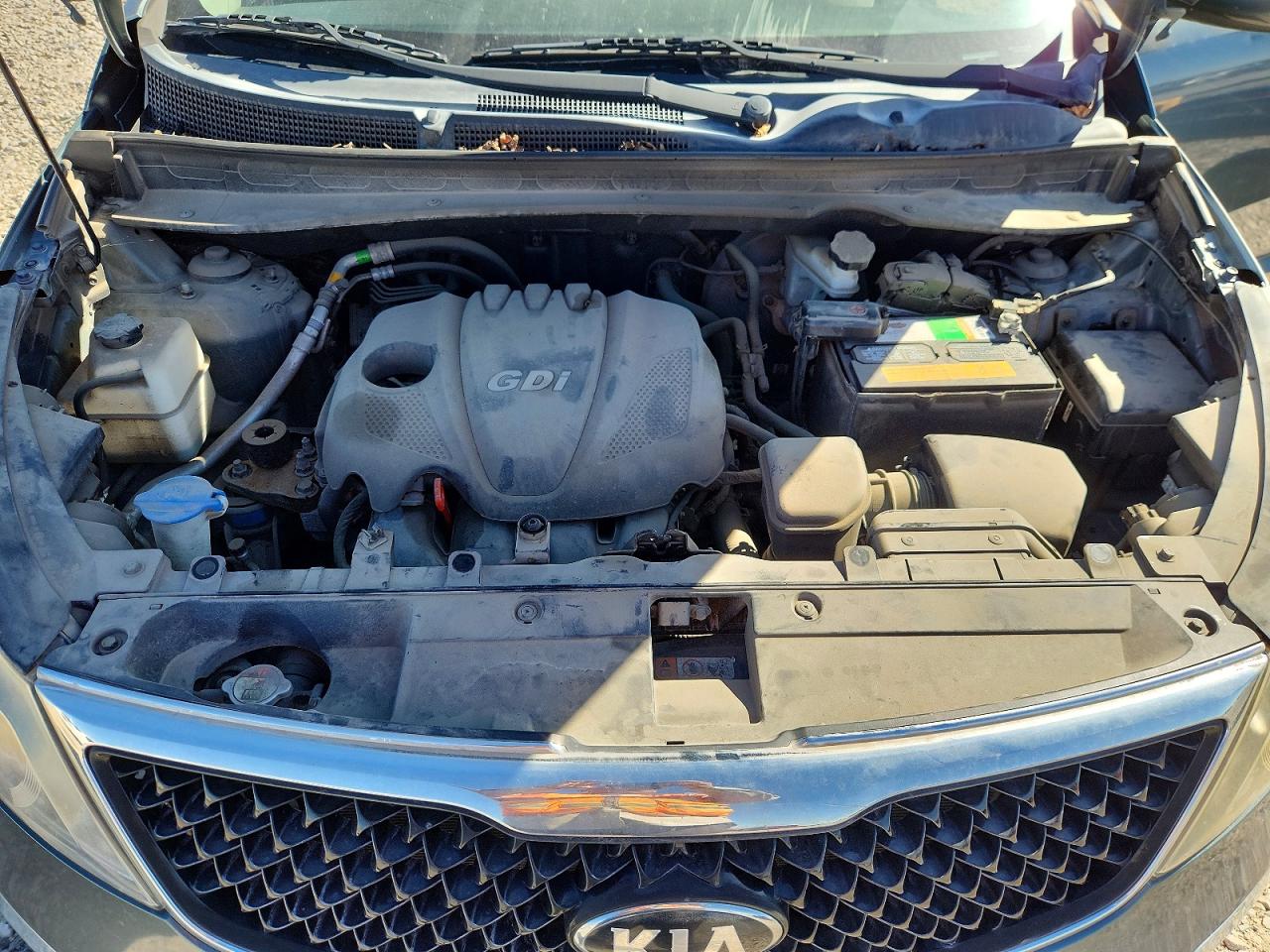 2014 Kia Sportage Lx Green vin: KNDPB3AC3E7550312