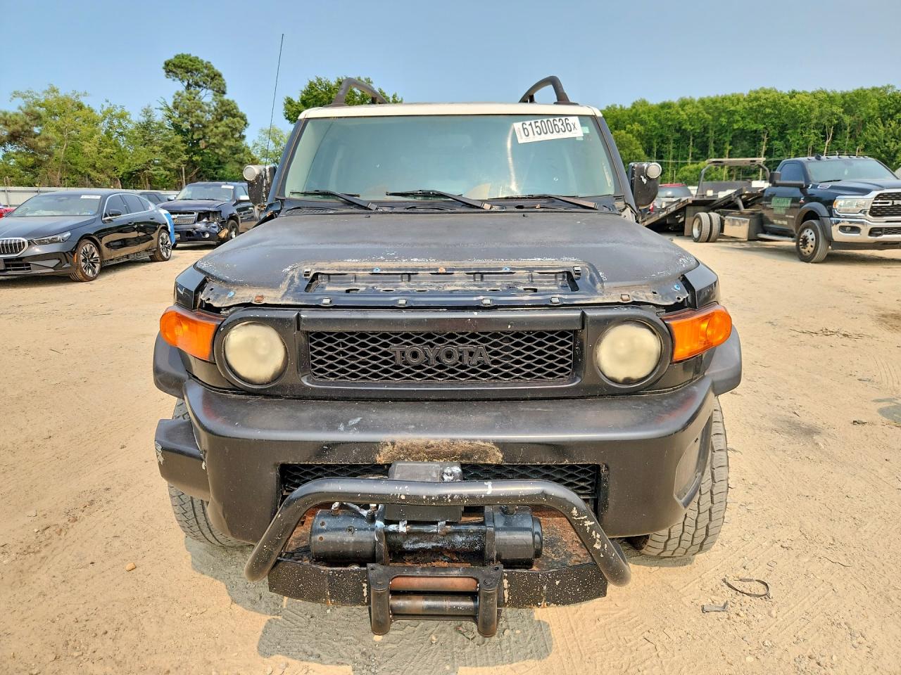 2007 Toyota Fj Cruiser Base Black vin: JTEZU11F770004833