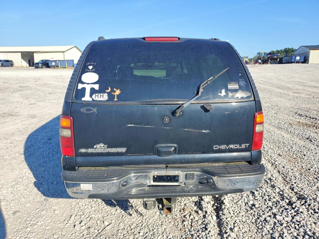 2002 Chevrolet Suburban K1500 Black vin: 1GNFK16Z22J156867