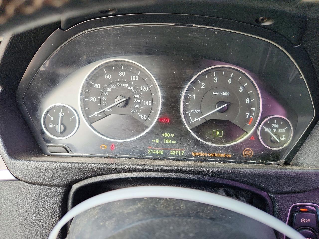 2015 Bmw 328 Xi Sulev Черный vin: WBA3B5C55FF961627