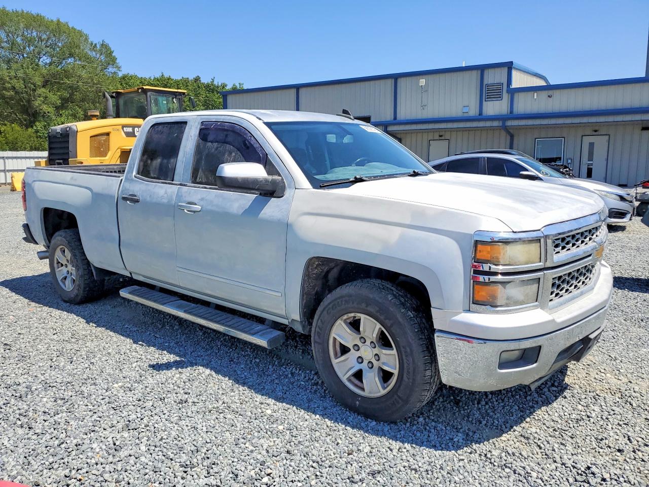 2015 Chevrolet Silverado C1500 Lt Silver vin: 1GCRCREC4FZ321727