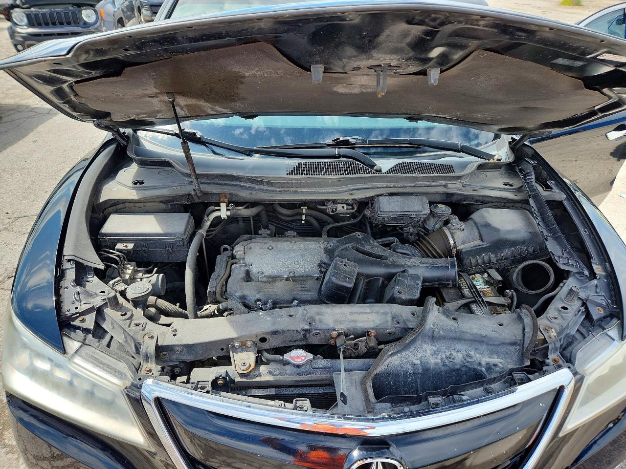2014 Acura Mdx Technology Black vin: 5FRYD4H68EB010371