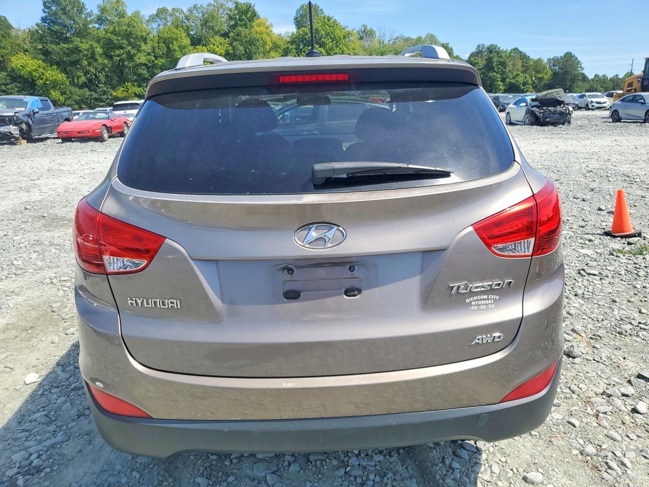 2011 Hyundai Tucson Gls Tan vin: KM8JUCAC4BU313319