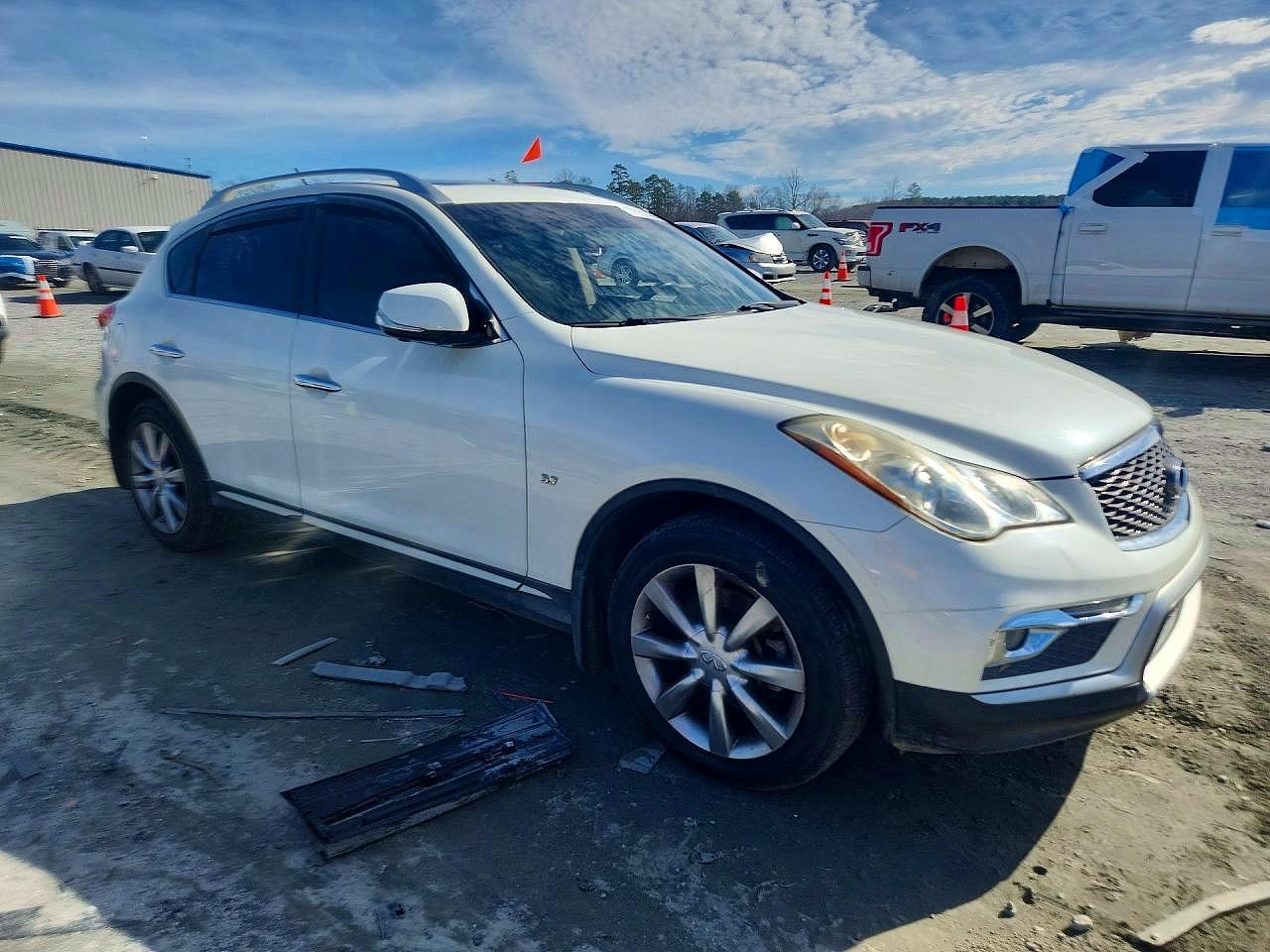 2016 Infiniti Qx50 Base Белый vin: JN1BJ0RR0GM262825