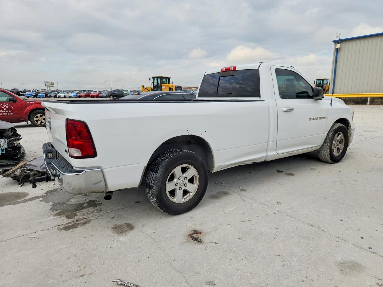 2011 Dodge Ram 1500 White vin: 3D7JB1EP6BG559339