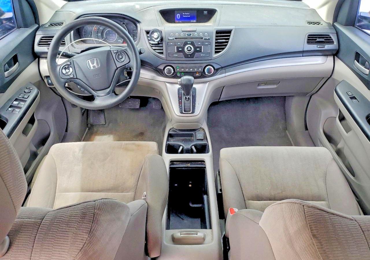 2014 Honda Cr-v Lx Blue vin: 3CZRM3H34EG701469