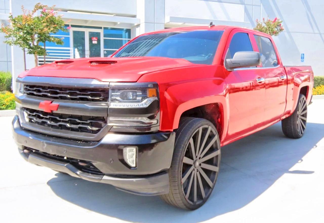 2014 Chevrolet Silverado K1500 Lt Red vin: 3GCUKRECXEG200387
