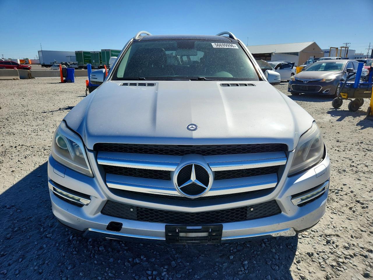 2013 Mercedes-benz Gl 450 4matic Silver vin: 4JGDF7CE7DA199432