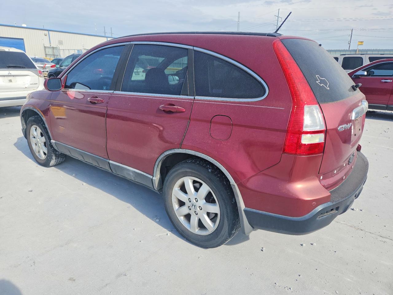 2009 Honda Cr-v Exl Темно-бордовый vin: 5J6RE38719L015981