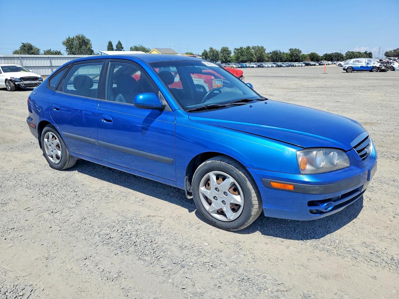 2006 Hyundai Elantra Gls Blue vin: KMHDN56D66U181290