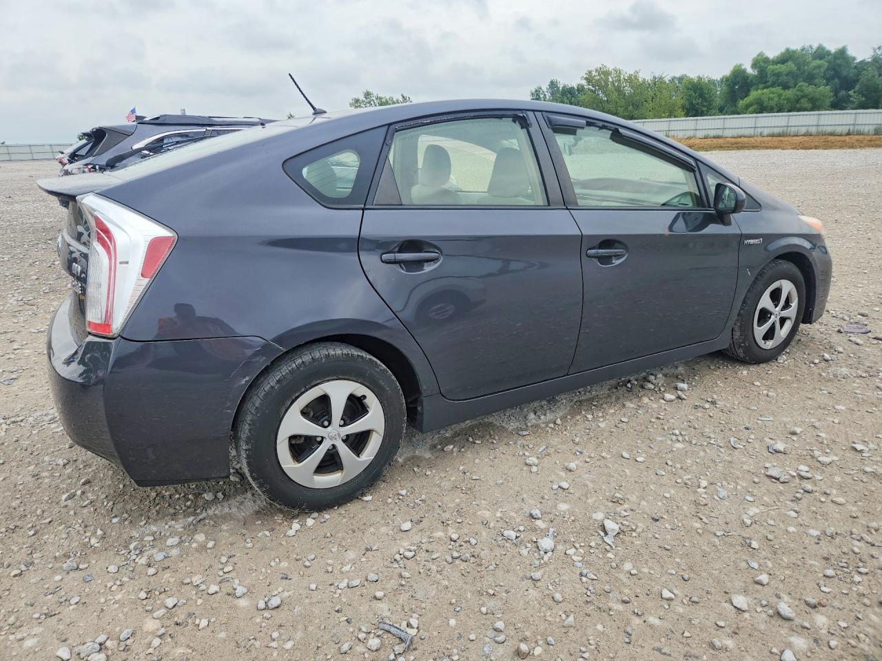 2012 Toyota Prius Two Gray vin: JTDKN3DU0C5538018