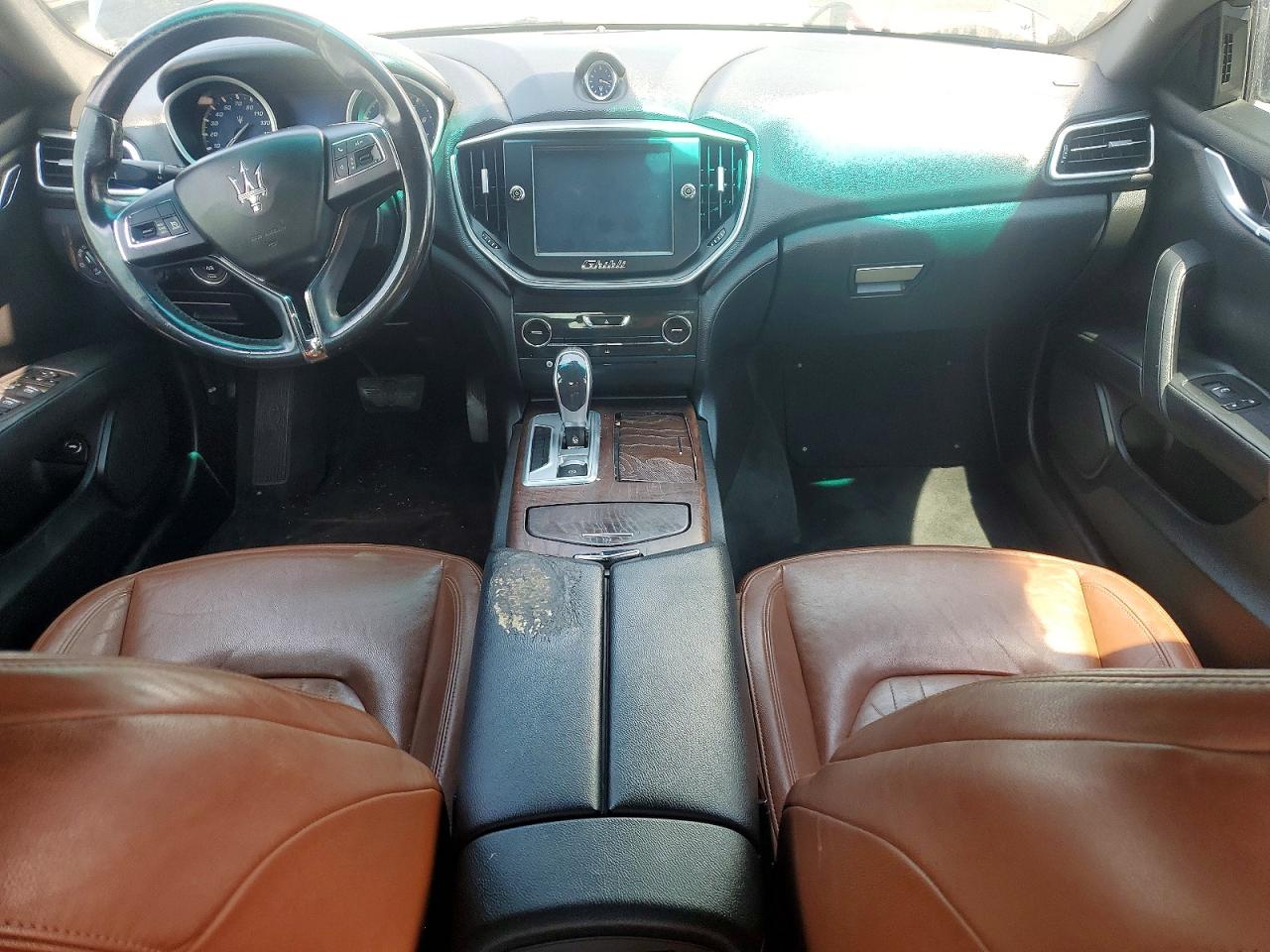2014 Maserati Ghibli S Black vin: ZAM57RTAXE1090359