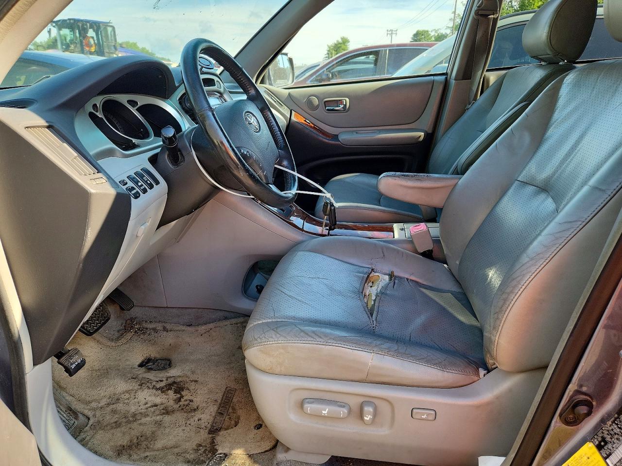 2006 Toyota Highlander Hybrid Blue vin: JTEEW21A960004768