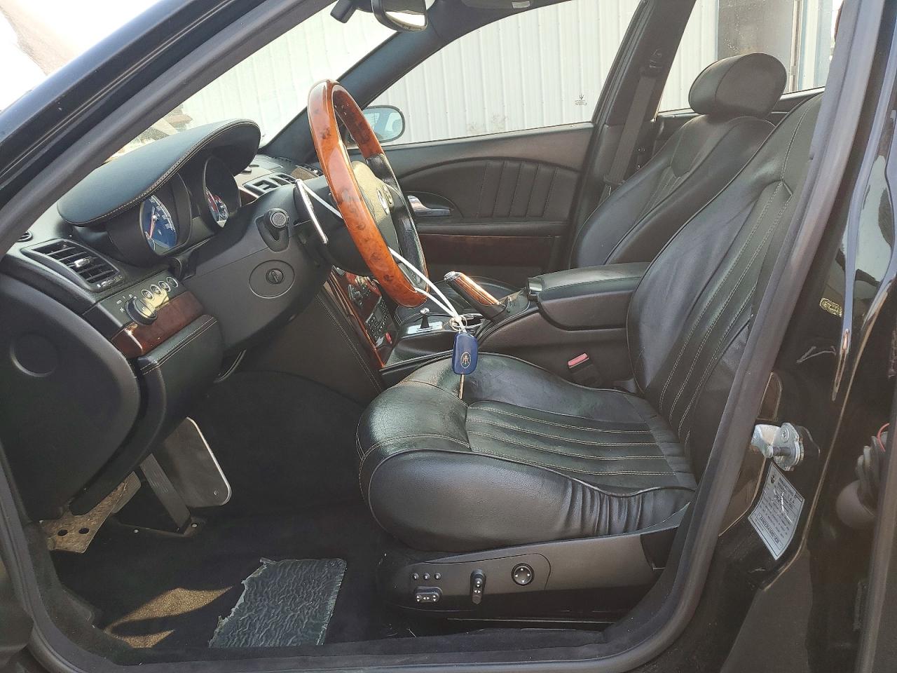 2006 Maserati Quattroporte M139 Black vin: ZAMCE39A160021830