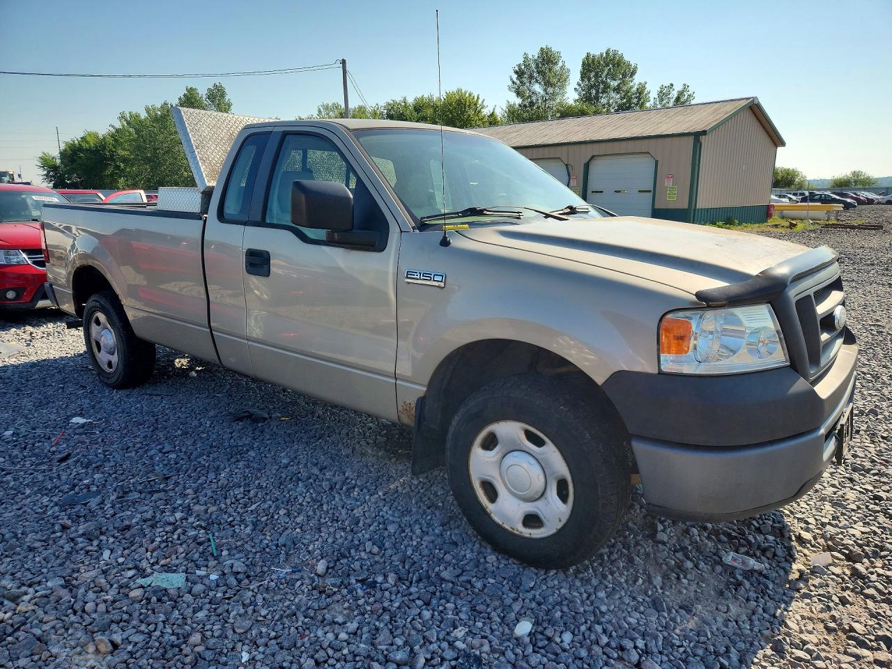 2007 Ford F150 Gold vin: 1FTRF12297NA25258