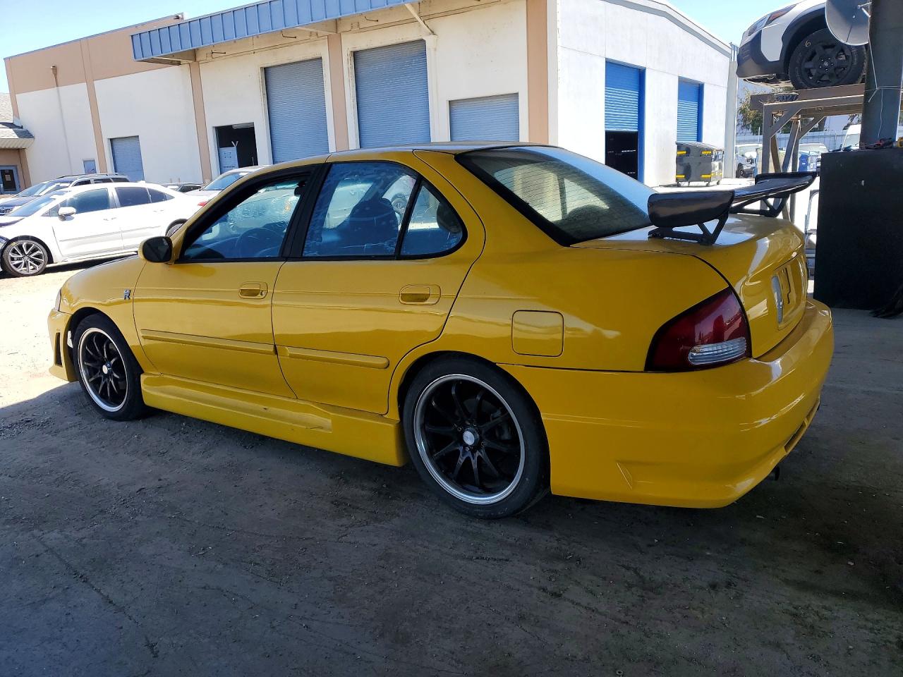 2003 Nissan Sentra Se-r Spec V Yellow vin: 3N1AB51D53L720336