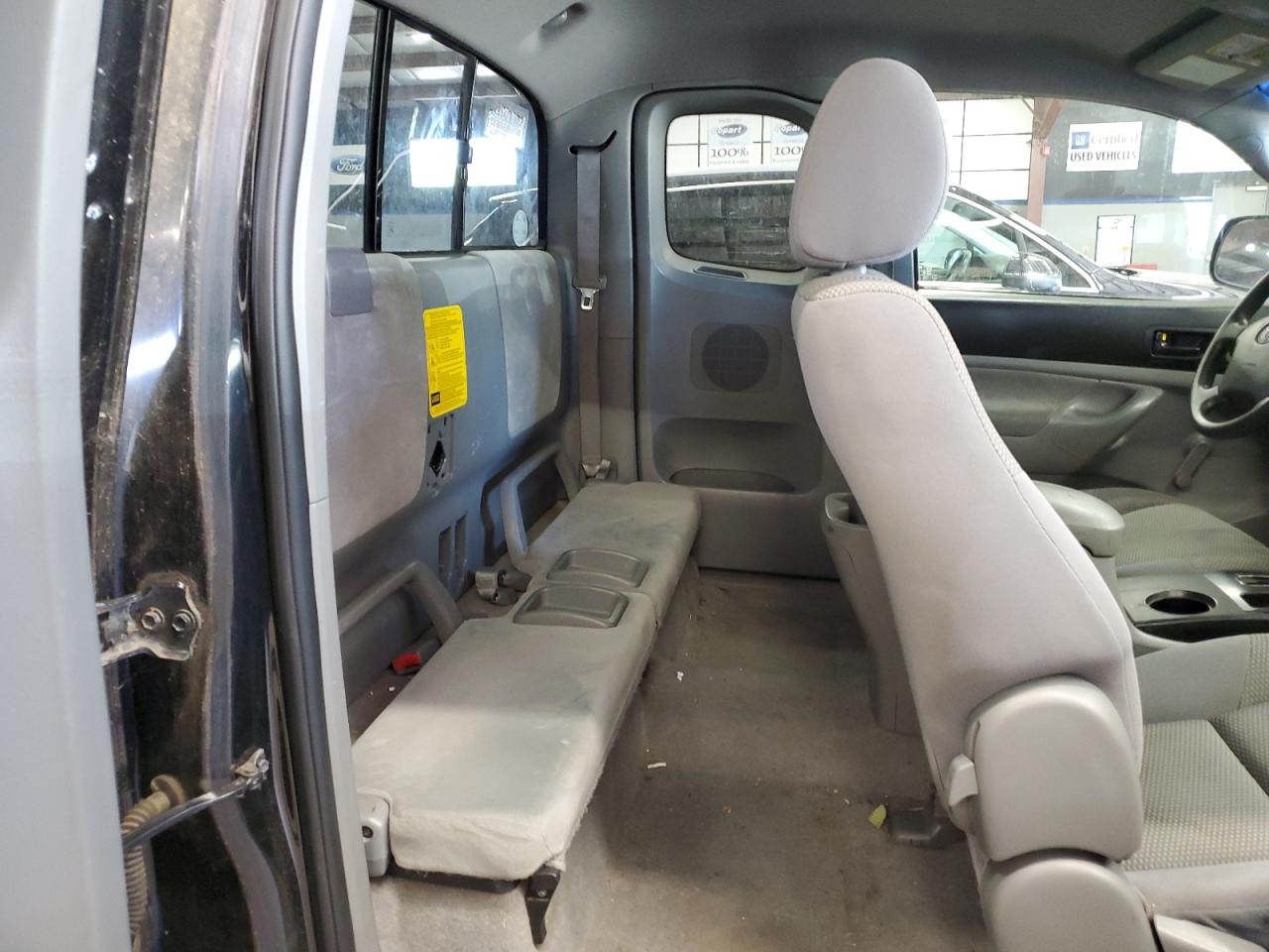2008 Toyota Tacoma Access Cab Black vin: 5TEUU42N48Z583903