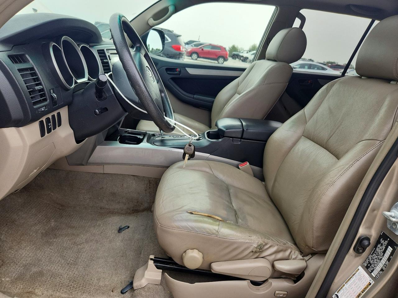 2006 Toyota 4runner Sr5 Желто-коричневый vin: JTEBU14R160092641