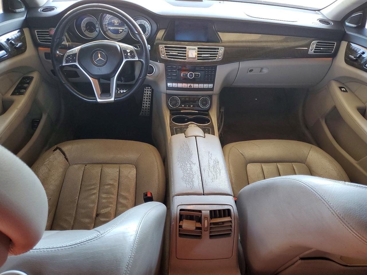 2013 Mercedes-benz Cls 550 Silver vin: WDDLJ7DB7DA069885