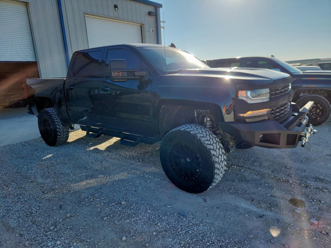 2016 Chevrolet Silverado K1500 Lt Black vin: 3GCUKREC6GG162482