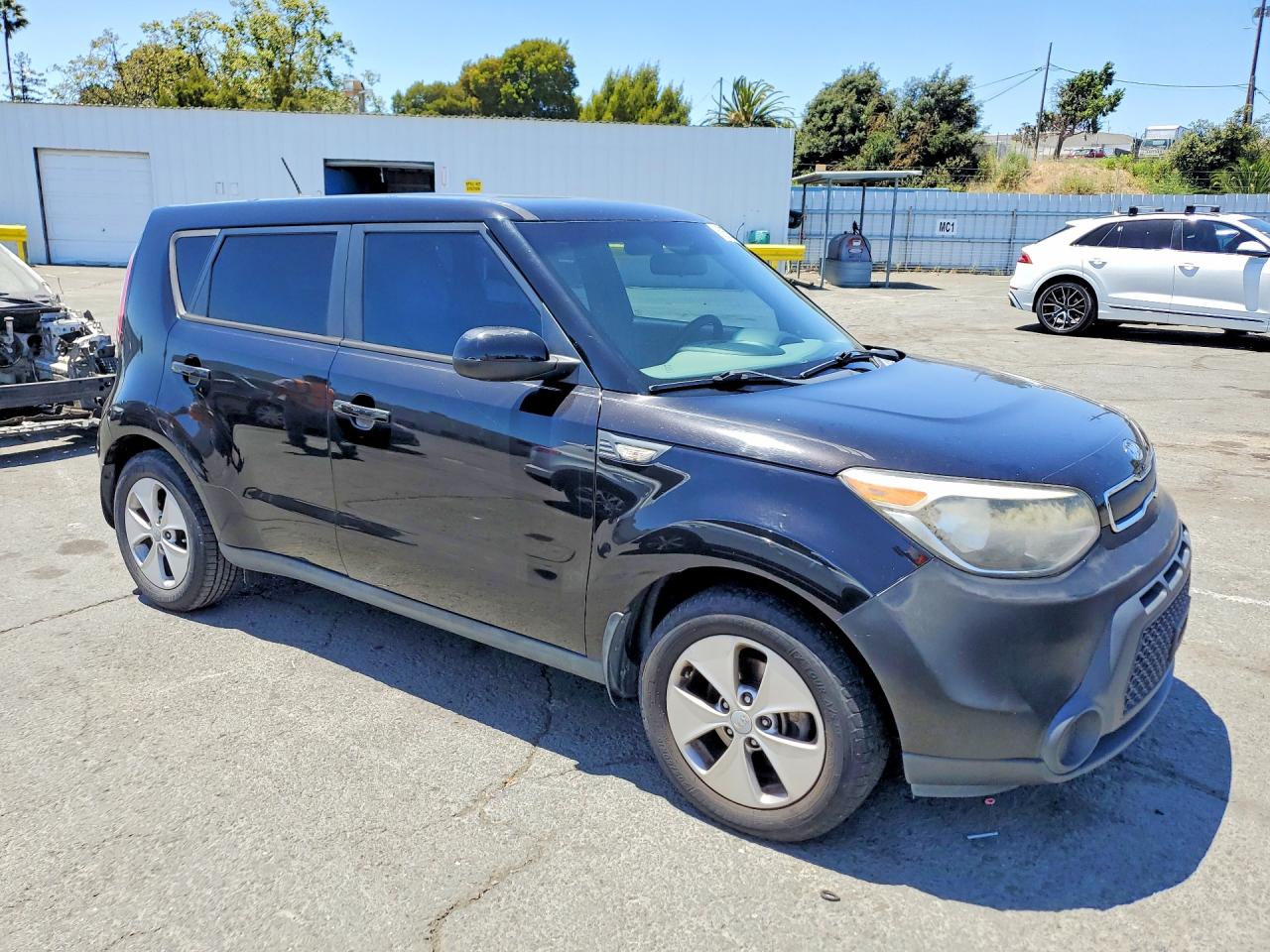 2014 Kia Soul Base Черный vin: KNDJN2A23E7040542