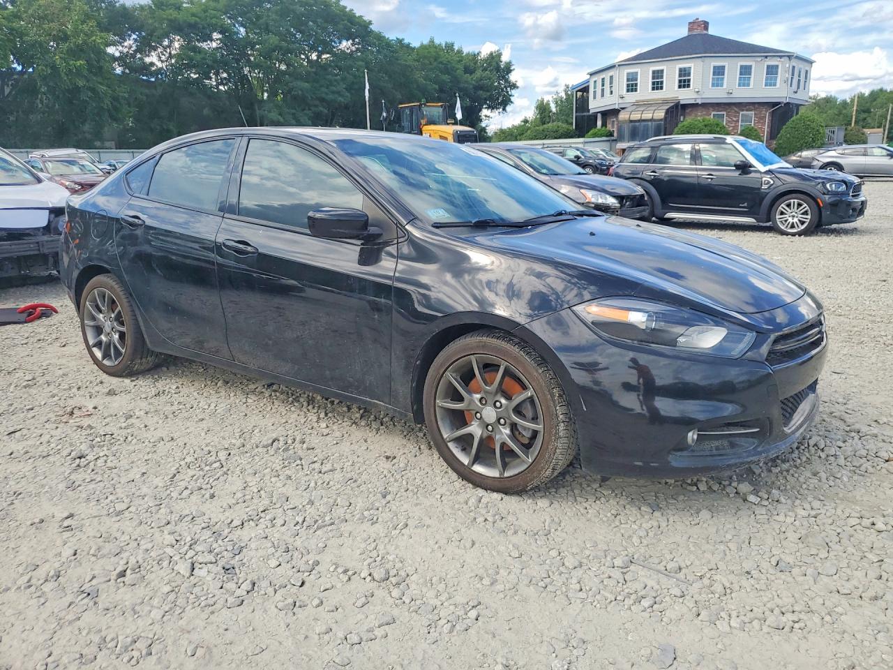 2013 Dodge Dart Sxt Black vin: 1C3CDFBH4DD158075
