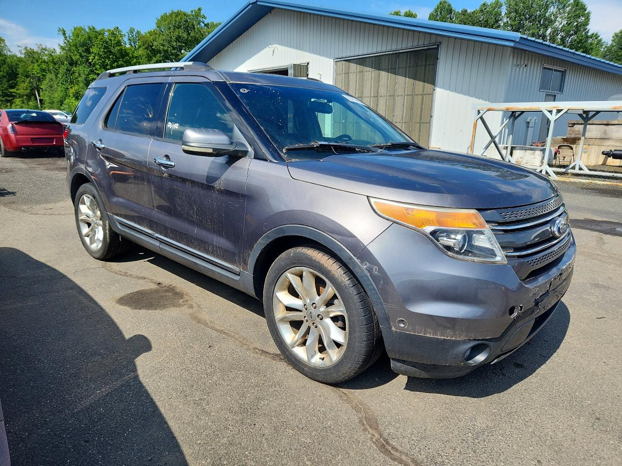 2011 Ford Explorer Limited Gray vin: 1FMHK8F80BGA90071