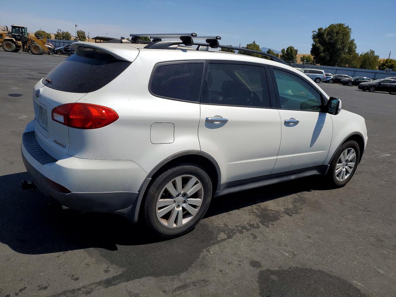 2013 Subaru Tribeca Limited White vin: 4S4WX9GD2D4400414