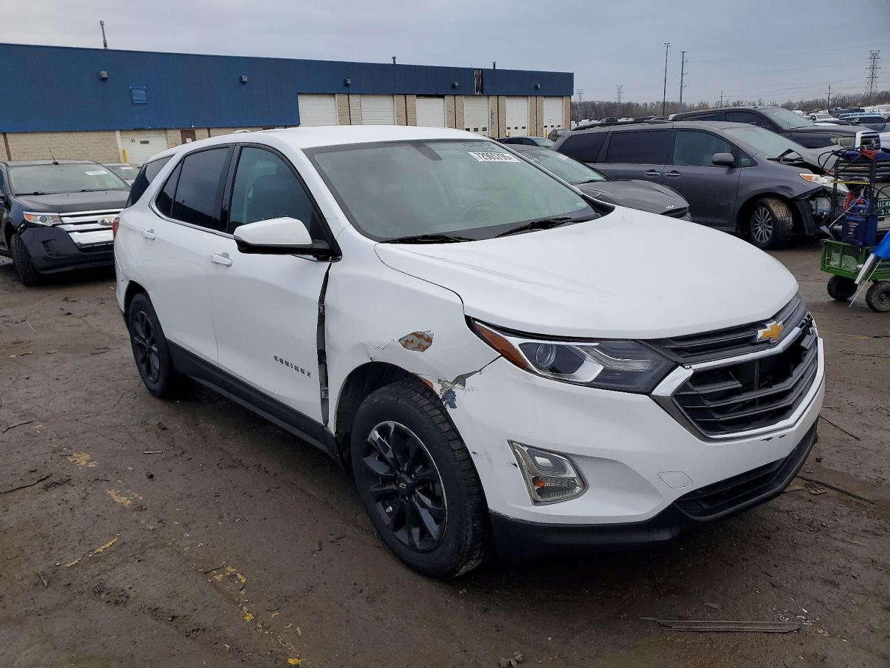 2018 Chevrolet Equinox Lt Белый vin: 2GNAXSEV6J6324361