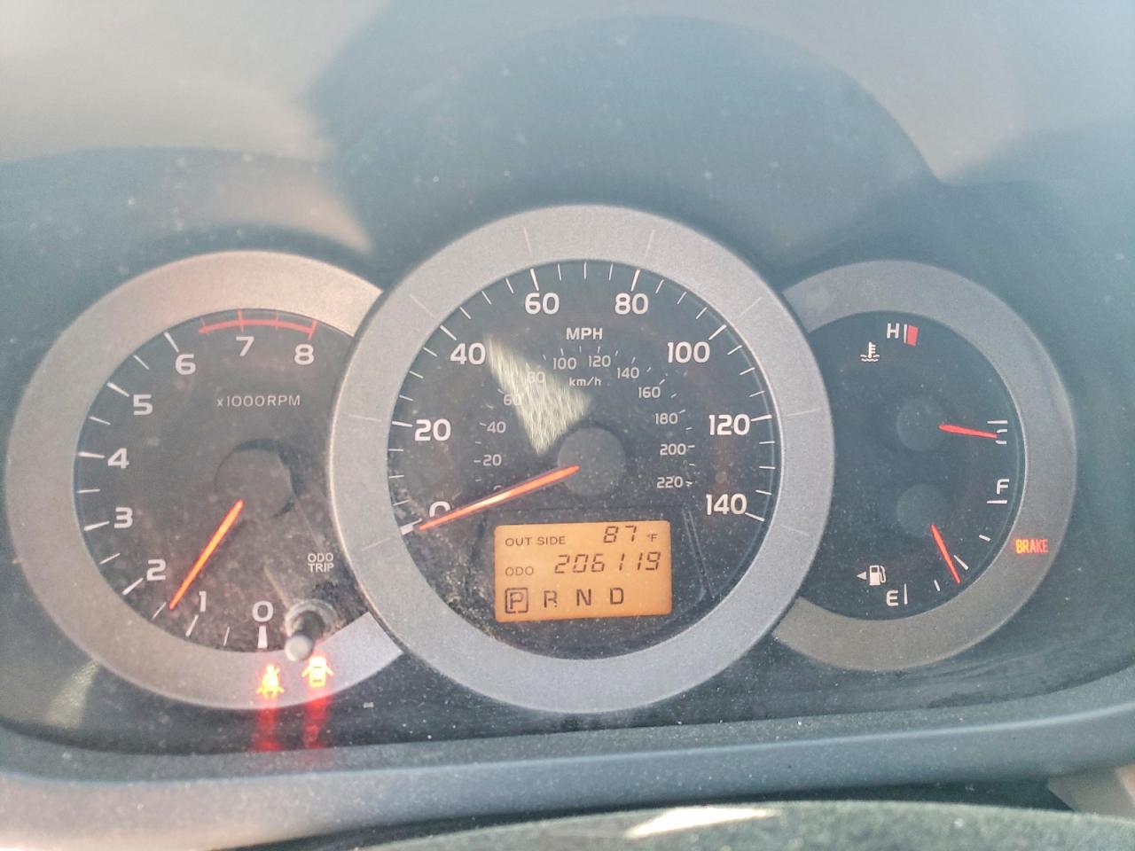 2007 Toyota Rav4 Base Silver vin: JTMBD33V975076819
