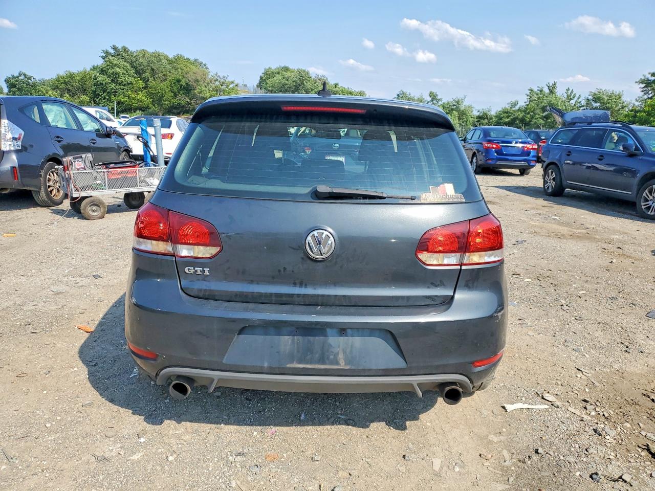 2014 Volkswagen Gti Charcoal vin: WVWHD7AJXEW004133