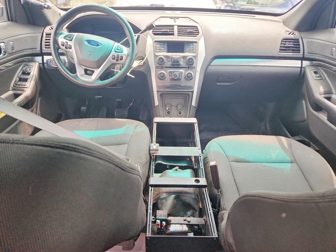 2015 Ford Explorer Police Interceptor Blue vin: 1FM5K8AR8FGC67927