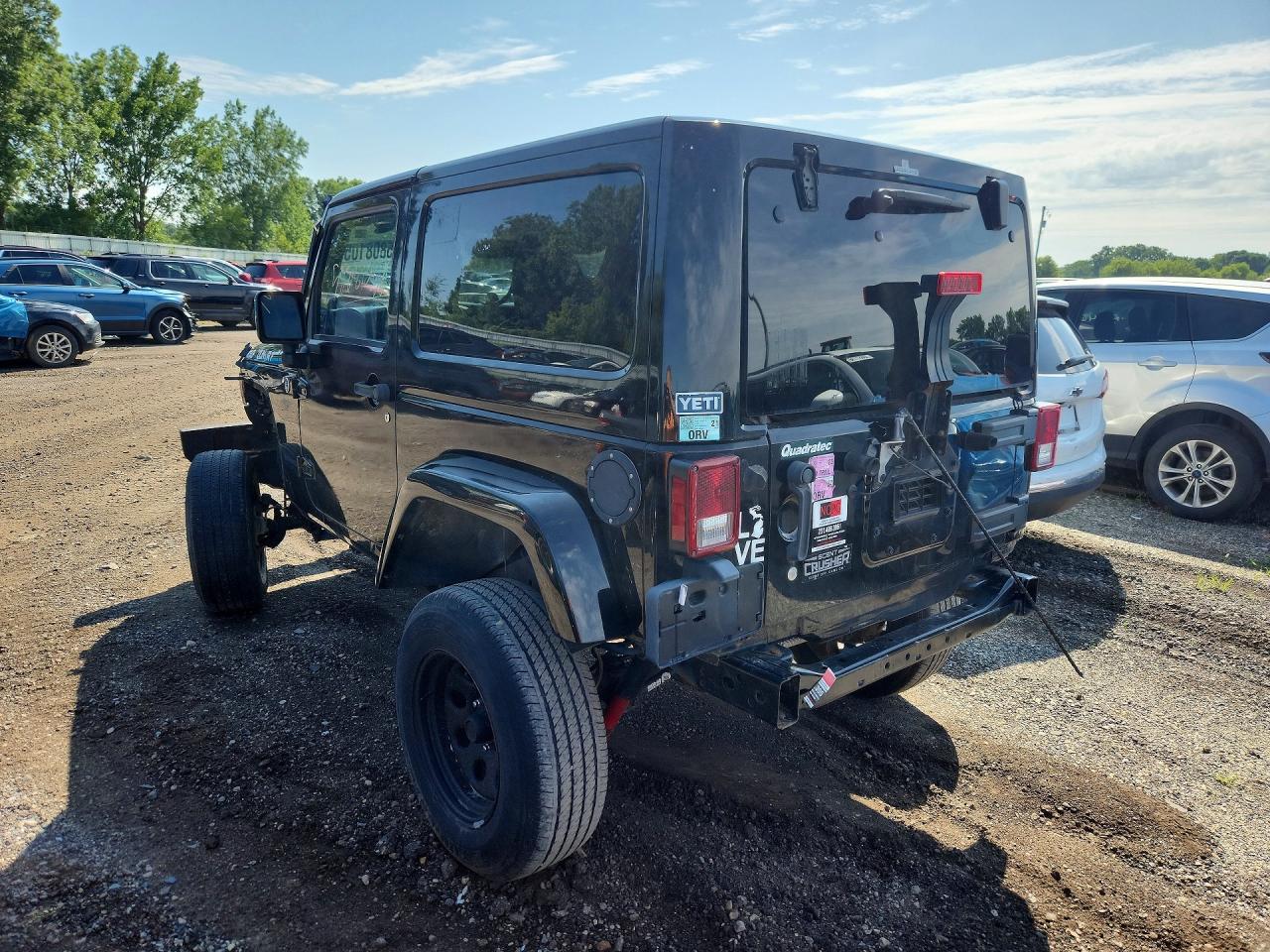 2014 Jeep Wrangler Sahara Black vin: 1C4AJWBG4EL320300