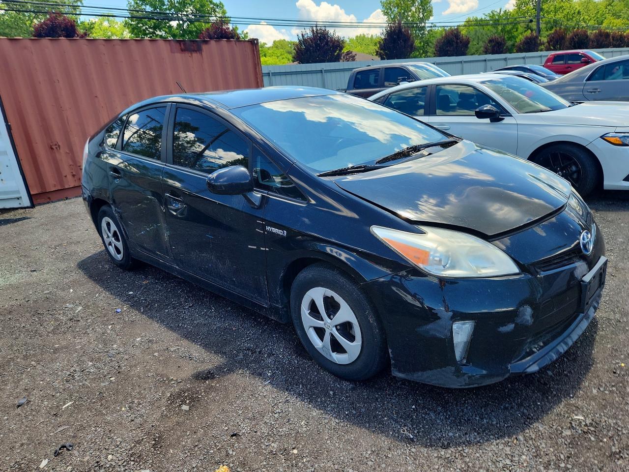 2012 Toyota Prius Four Black vin: JTDKN3DU3C1506039