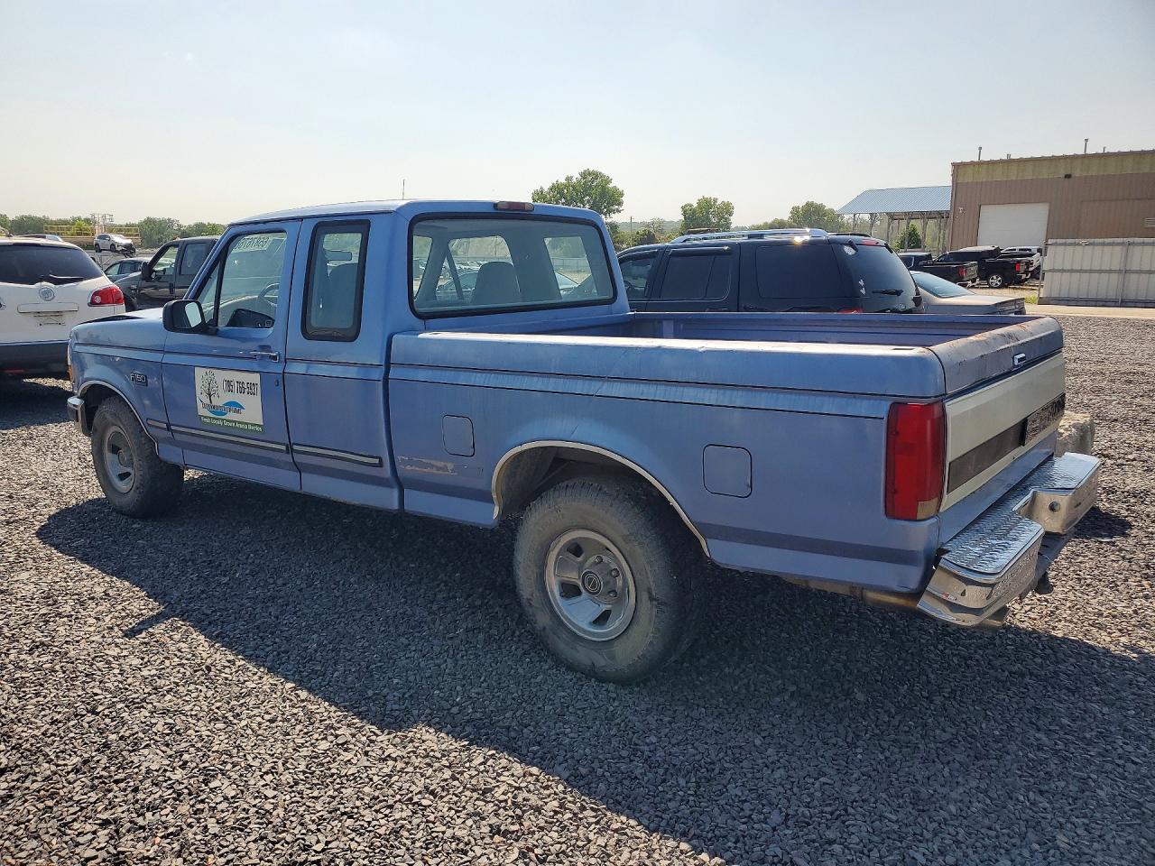 1996 Ford F150 Blue vin: 1FTEX15N4TKA34785