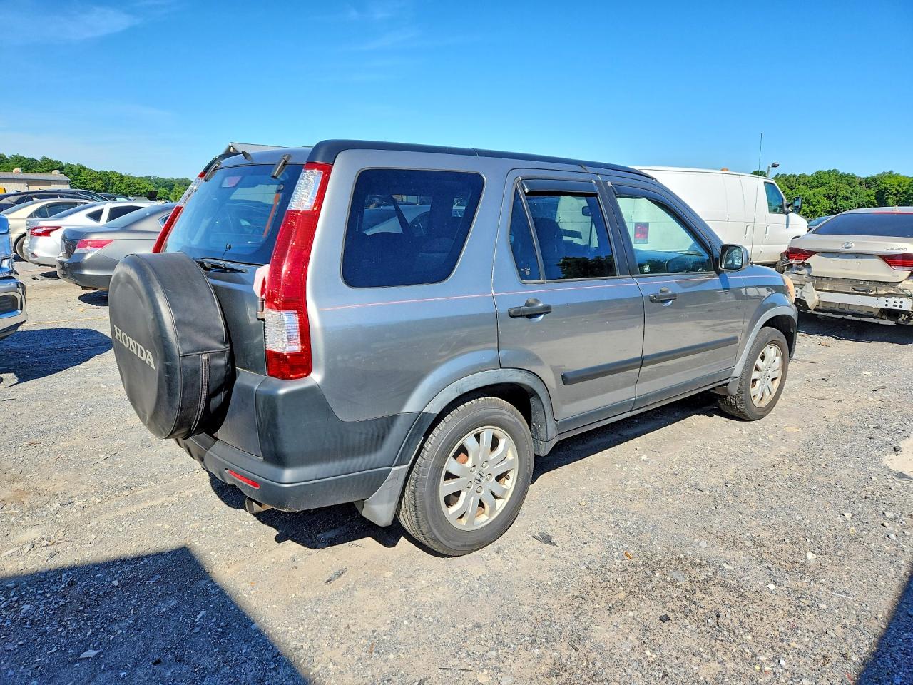 2006 Honda Cr-v Ex Серый vin: JHLRD78896C052543
