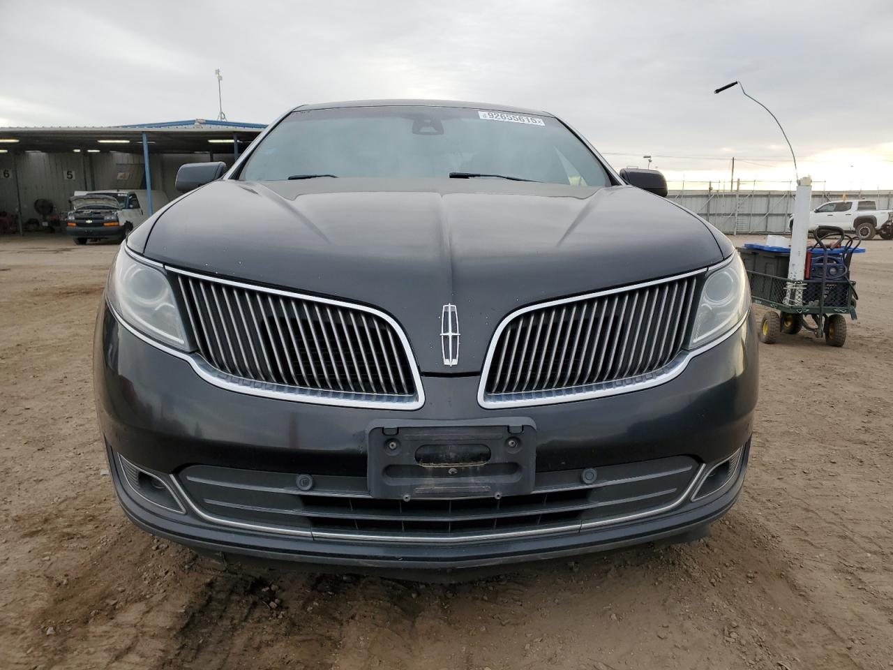 2014 Lincoln Mks Черный vin: 1LNHL9DKXEG607141