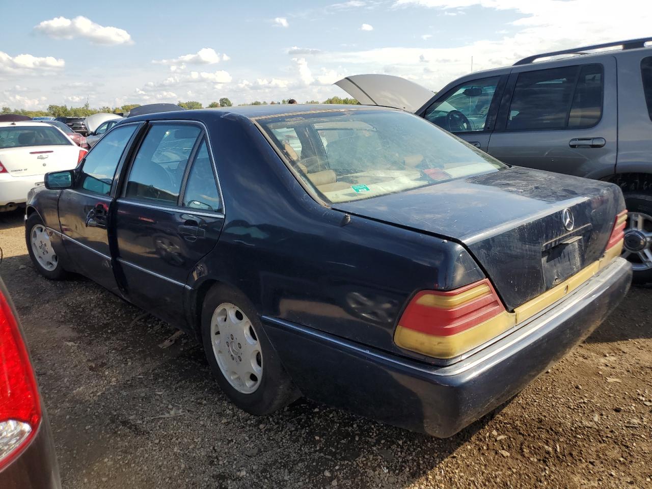 1994 Mercedes-benz S 420 Синий vin: WDBGA43E5RA180107