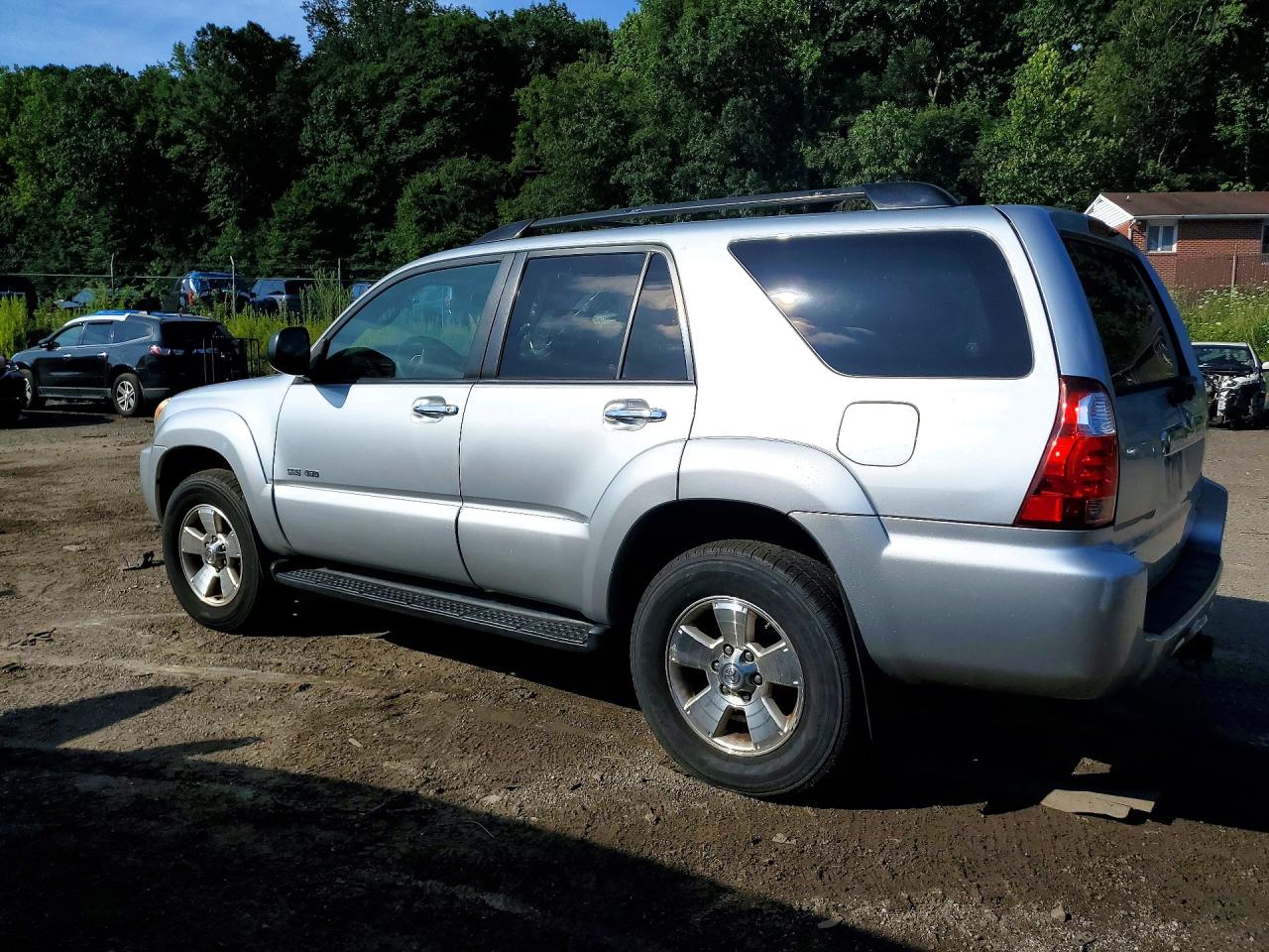 2007 Toyota 4runner Sr5 Silver vin: JTEBU14R270119153