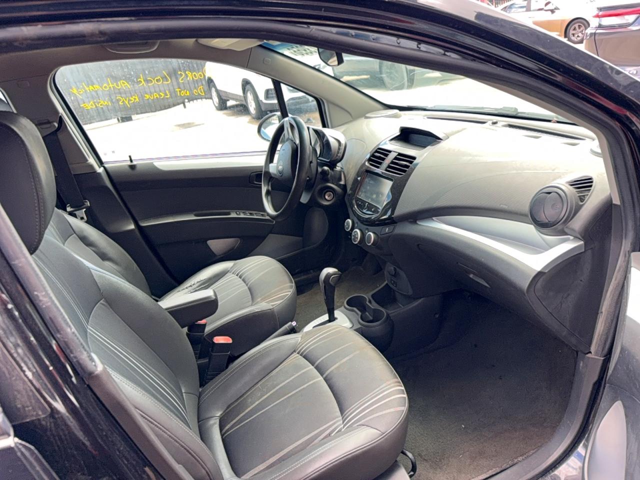 2014 Chevrolet Spark 1lt Black vin: KL8CD6S97EC502325