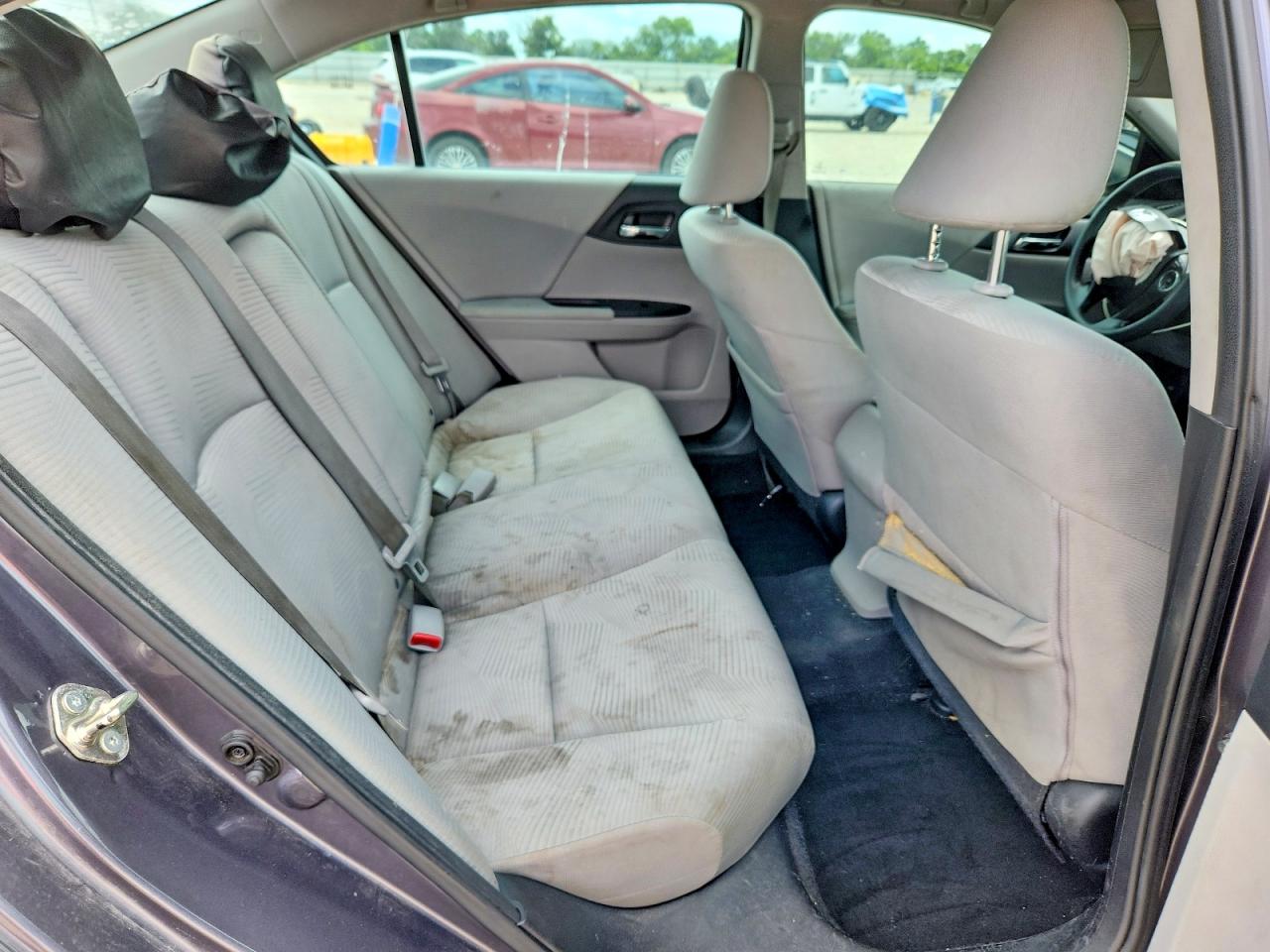 2015 Honda Accord Lx Gray vin: 1HGCR2F32FA193675